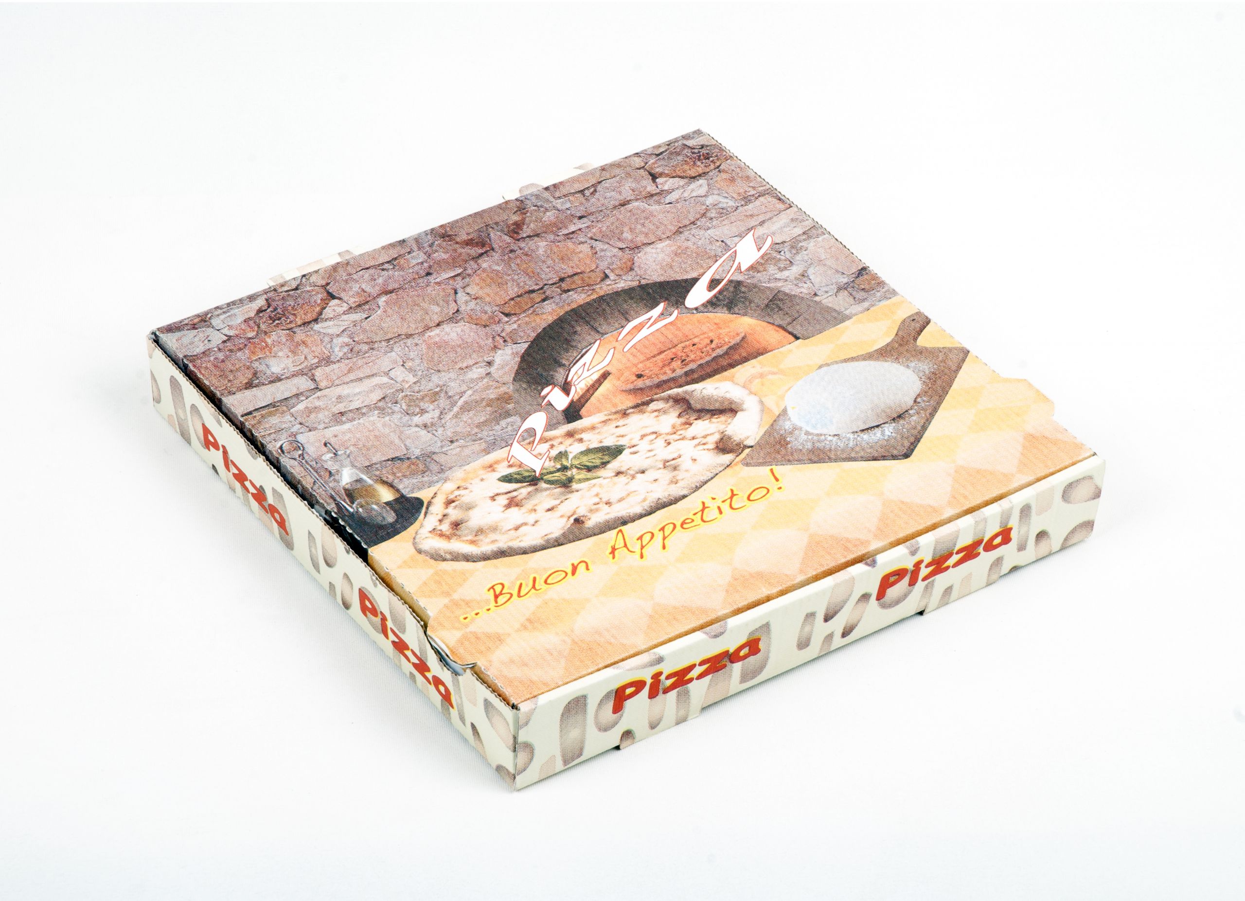 Pizza Kutusu Mertsan Oluklu Mukavva